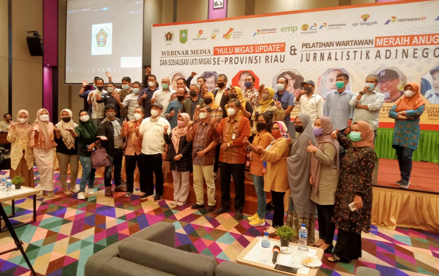 PWI Riau dan SKK Migas Sosialisasi LKTJ Migas dan Anugerah Jurnalistik Adinegoro