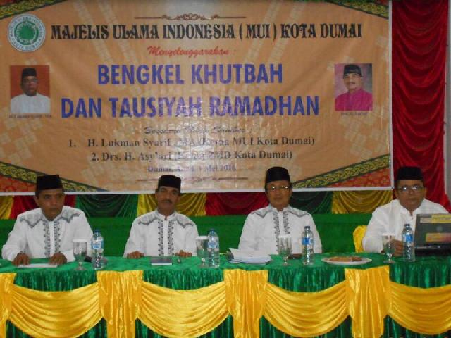 MUI Dumai Gelar Bengkel Khutbah Ramadhan