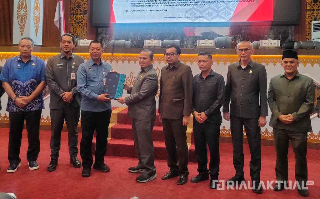 DPRD Kota Pekanbaru Sahkan Perda Kawasan Tanpa Rokok, Berlaku Efektif 6 Bulan Mendatang