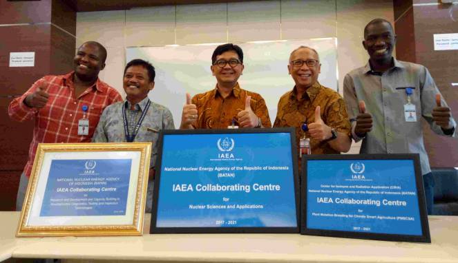 Batan Ditunjuk Sebagai Pusat Kolaborasi Penggunaan Nuklir Untuk Mutasi Tanaman se Asia Fasifik