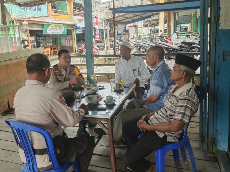 Polsek Tanah Merah Rangkul Tokoh Masyarakat untuk Sukseskan Pilkada 2024