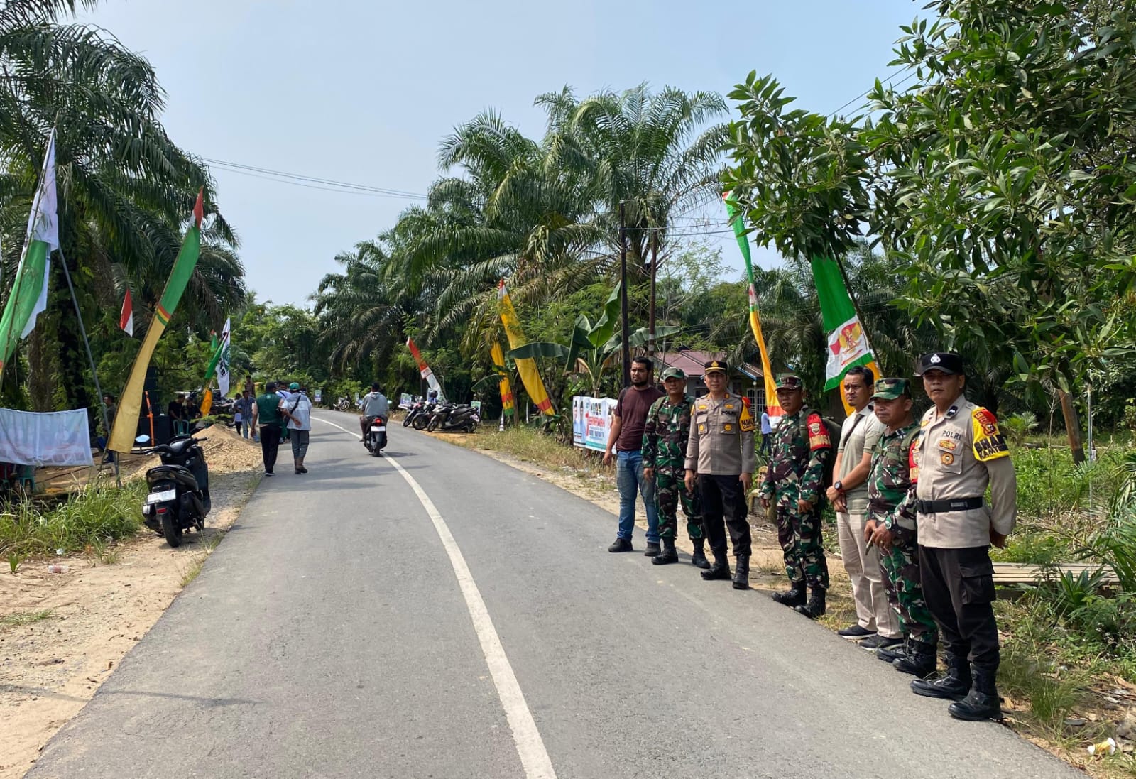 AKP Mardani Pimpin Pengamanan Kampanye Pilkada di Pekan Tua