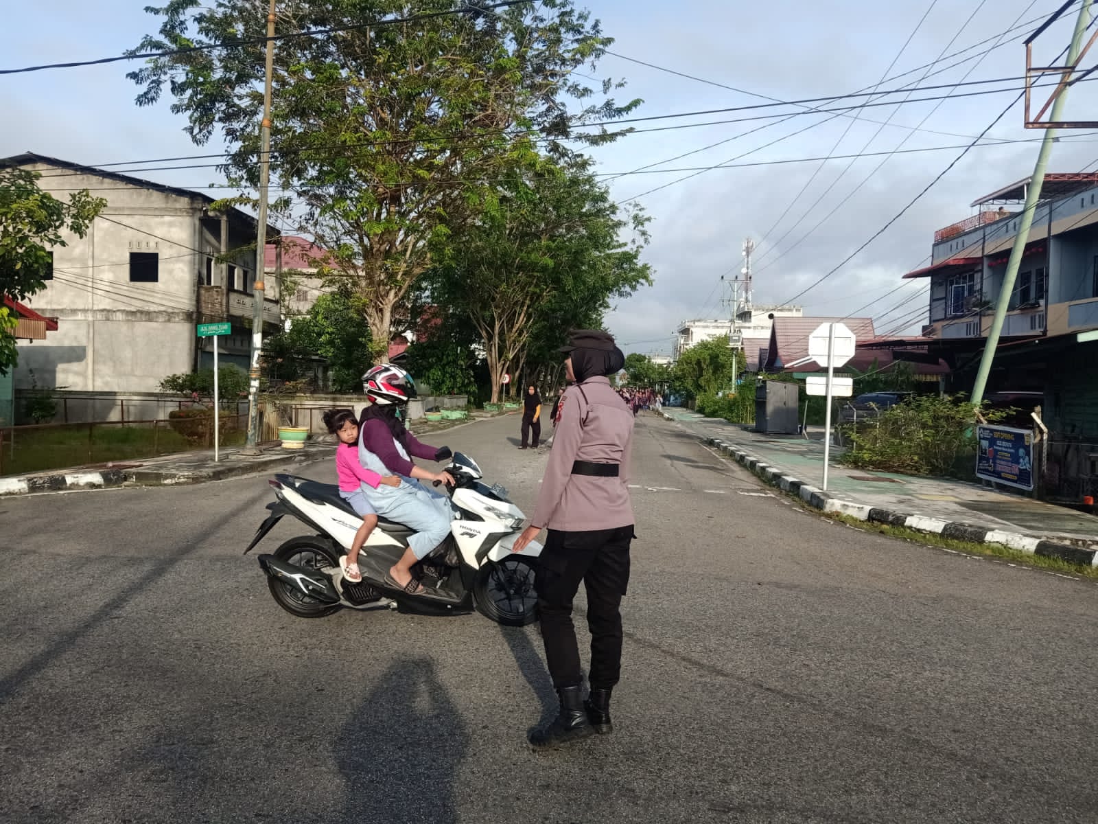 Peringati Hari Armada Bakti ke-77, Polres Bengkalis Lakukan Cipta Kondisi