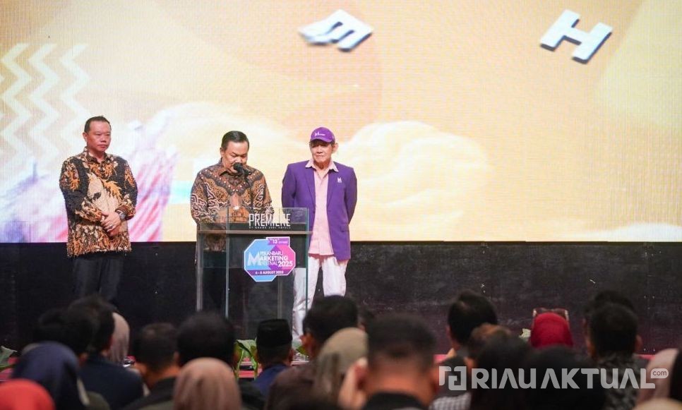 Lama Tak Terlihat, Wagub Riau SF Hariyanto Buka Gelaran Pekanbaru Marketing Festival