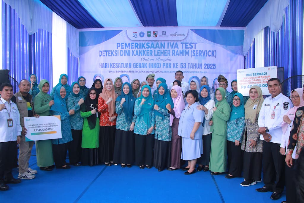 Ketua TP PKK Riau: IVA Test Bukan Sekadar Deteksi, tapi Perlindungan Keluarga