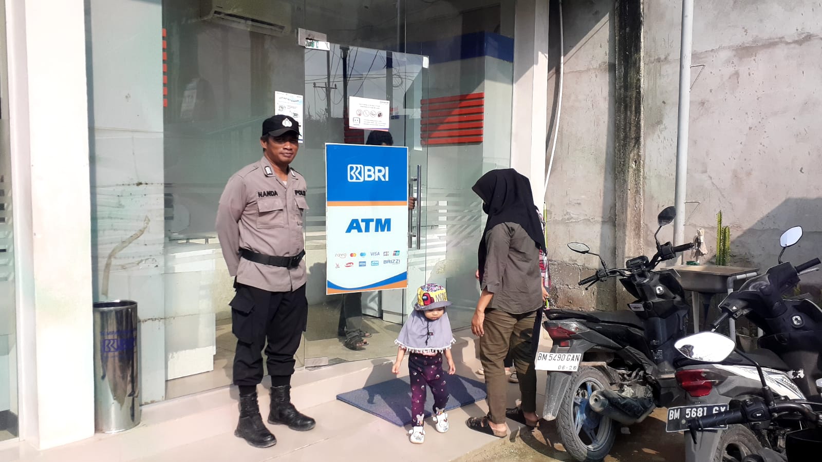 Cooling System, Polsek Reteh Gandeng Keamanan Bank Ciptakan Pemilu Damai dan Keamanan