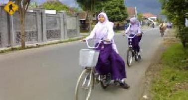 SMPN 24 Pekanbaru Sudah Bebas Dari Sepeda Motor