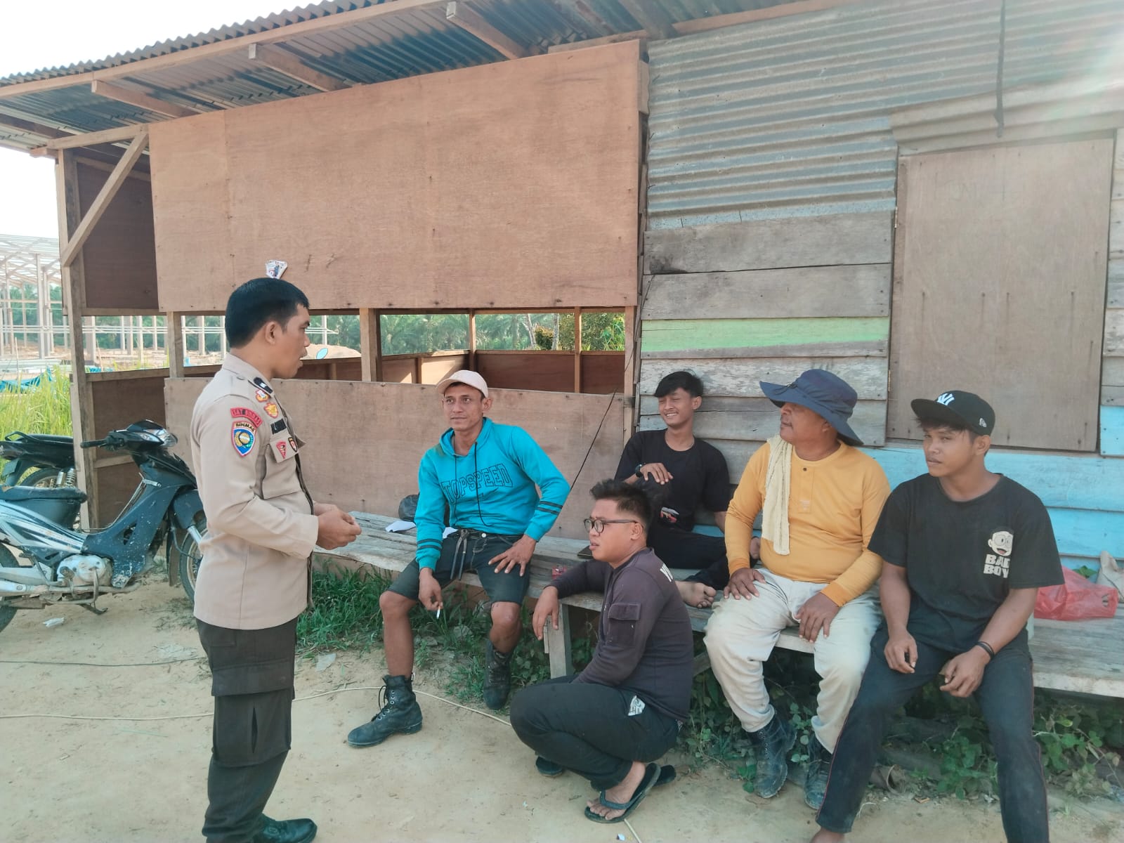 Antisipasi PSU di Desa Ringin, Polsek Batang Gansal Giat Sosialisasi