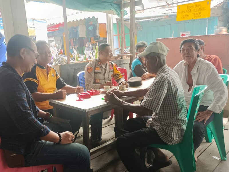 Polsek Tanah Merah Gandeng Tokoh Masyarakat Wujudkan Pilkada Damai 2024