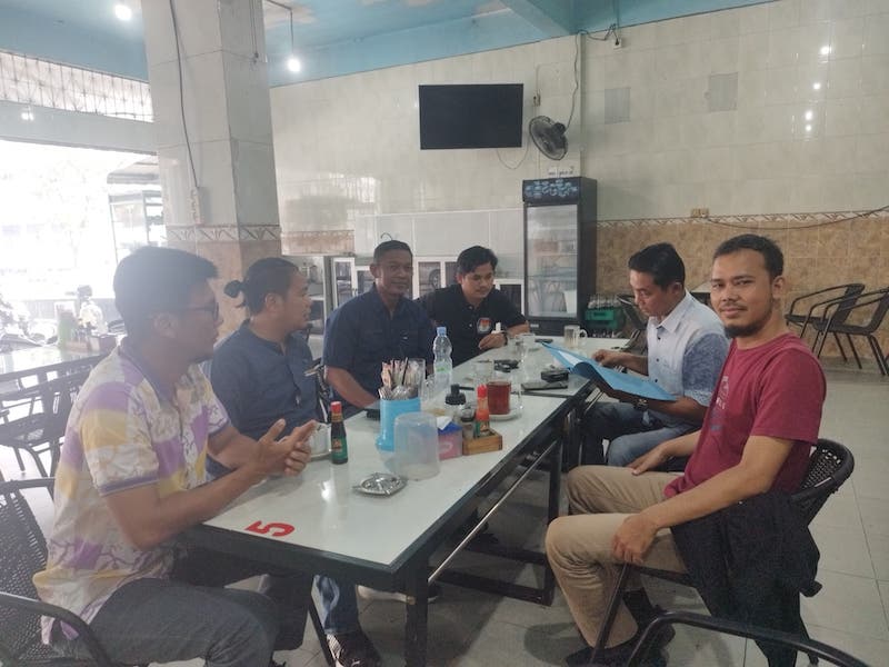 Polsek Mandau, PPK, dan Panwascam Mantapkan Strategi Pilkada Damai 2024