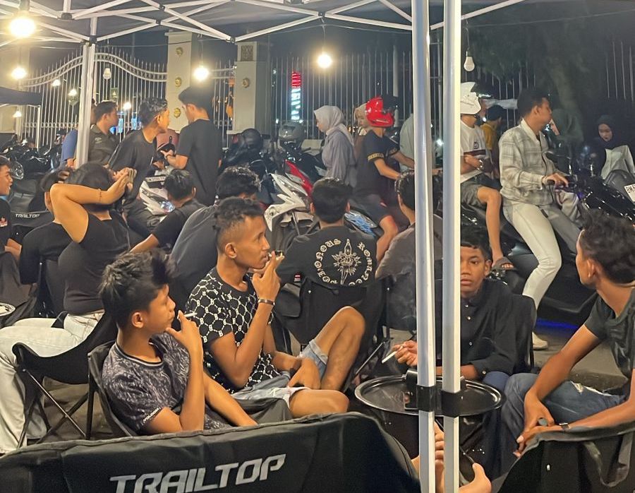 Jalan Cut Nyak Dien Jadi Tongkrongan Favorit Anak Muda Pekanbaru, Warga Harap Kebersihan Dijaga