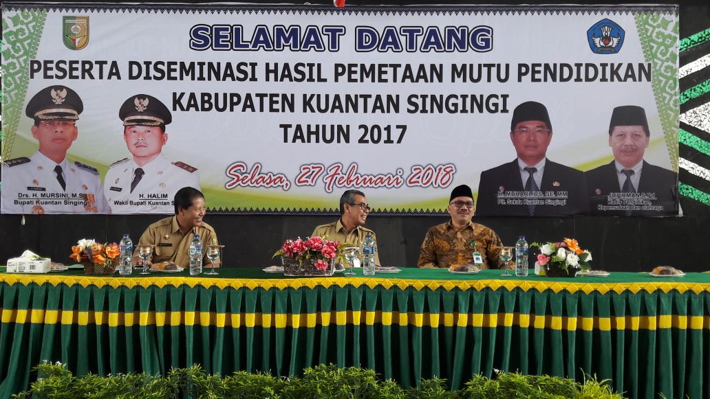 Kepala LPMP, Nilai Mutu Pendidikan Kuansing Sangat Baik