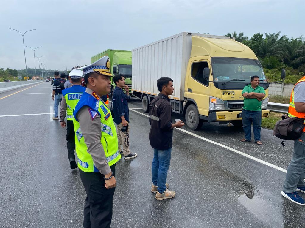 Ditlantas Polda Riau Operasikan WIM Pengontrol Odol