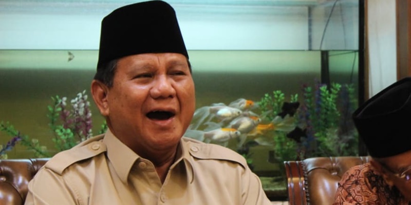 Candaan Prabowo Dituduh Tampar Wamentan