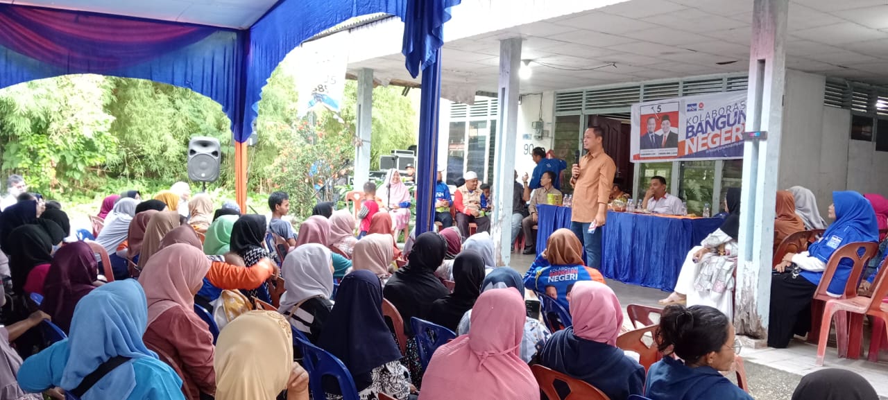 Paslon Agung Nugroho dan Markarius Anwar Gelar Kampanye di Kelurahan Rintis, Paparkan 5 Program Unggulan