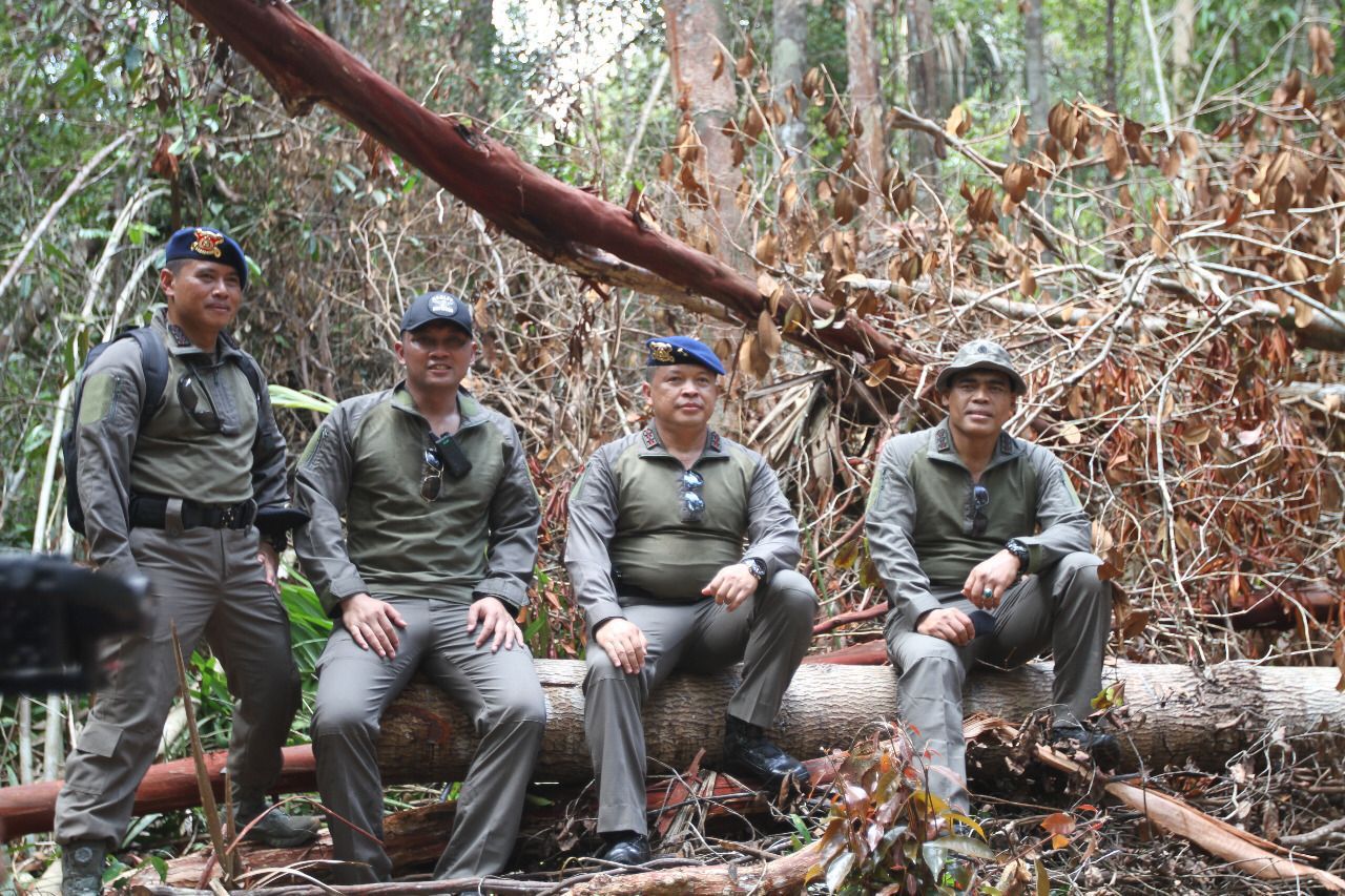 Temukan Pondok Dalam Hutan, Kapolda Riau Ingatkan Pentingnya Menjaga Cagar Biosfer Untuk Keseimbangan Alam