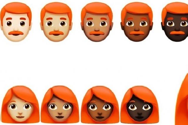 Siap-siap Emoji akan hadir dengan rambut merah