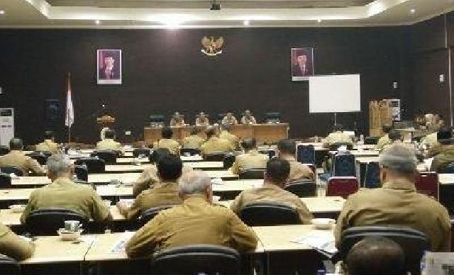 Masih Defisit 58 Milyar rupiah, Bupati Harris Minta Satker Lebih Rasional