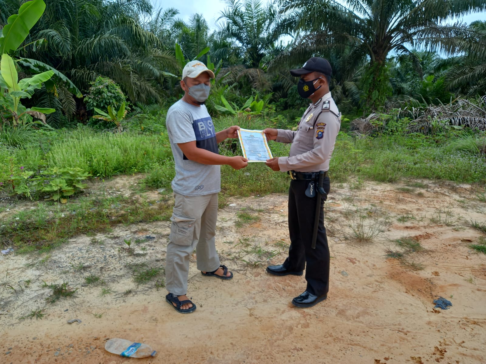 Polsubsektor Pelalawan Rutin Patroli Karhutla