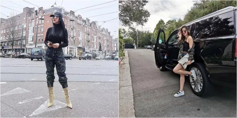 Lihat Nia Ramadhani dan Syahrini Bergaya ala Tentara, Siapa Paling Memesona?