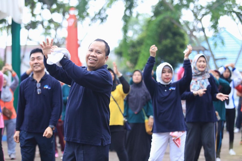 Sempena Hari Kesehatan Nasional, Bupati Meranti Ajak Masyarakat Jalankan Prilaku Hidup Sehat