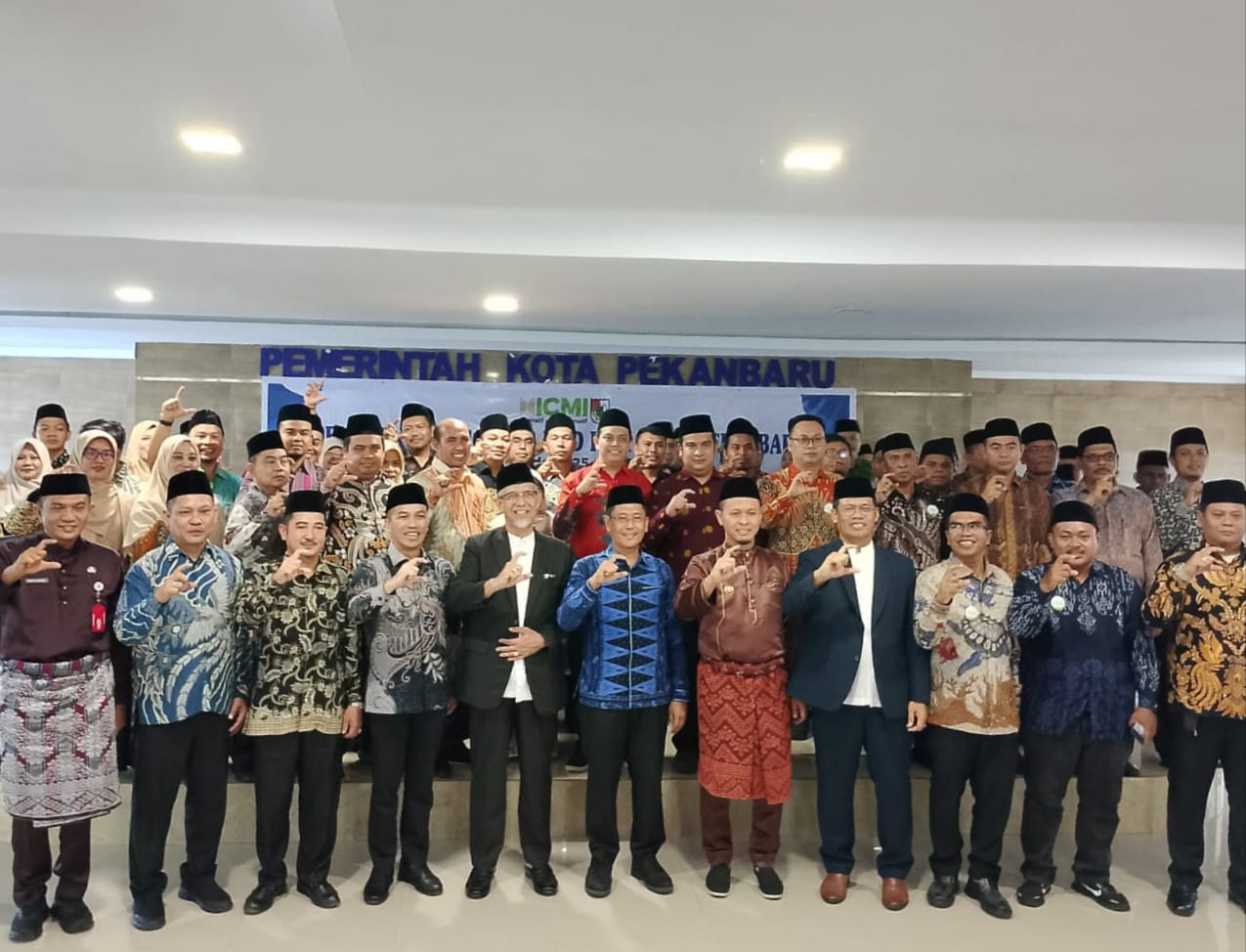 Wako Agung Ajak ICMI Kolaborasi dan Bersinergi Membangun Pekanbaru