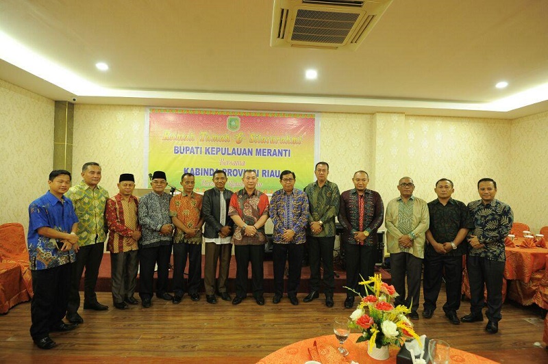 Kabinda Riau Silahturahmi Bersama Pemda dan Tokoh Masyarakat Meranti