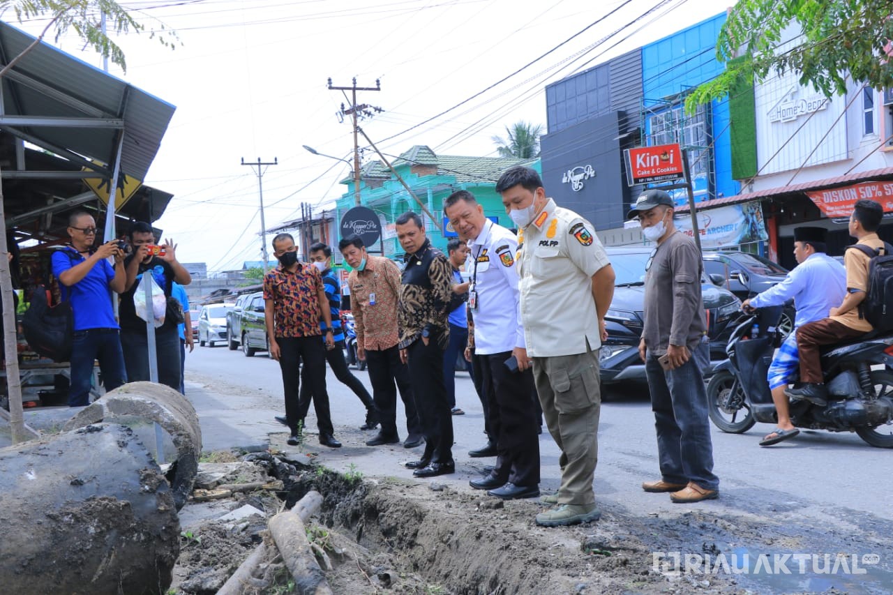 Keterbatasan Anggaran, Tak Semua Jalan Rusak di Pekanbaru Dilakukan Overlay