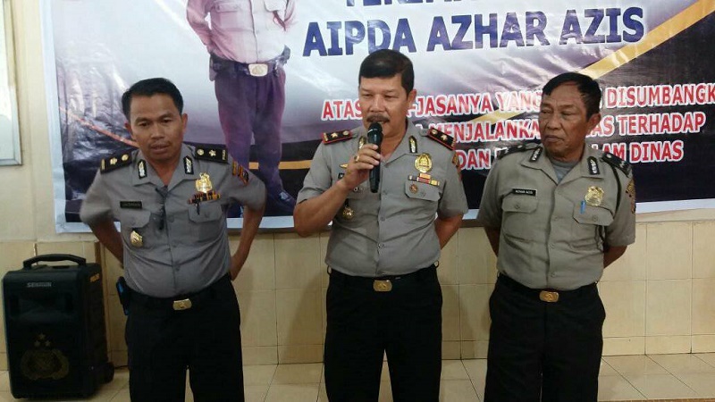 Polsek Kota : Terima Kasih Azhar Aziz