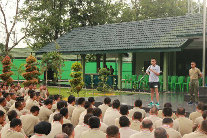 Pimpin Apel Perdana di Korem 031/WB, Sonny Aprianto : Jaga Soliditas Dengan Polri dan Pemerintah