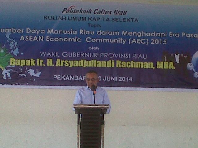 Riau Masih Butuh SDM Pengusaha