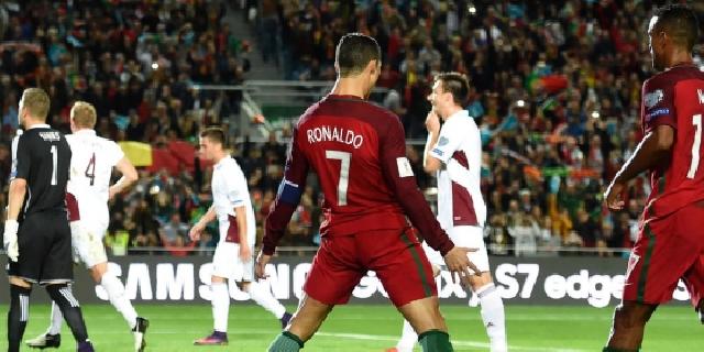 Hasil Pertandingan Portugal vs Latvia: skor 4-1