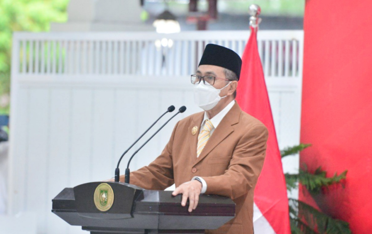 Covid-19 di Riau Melandai, Gubri Ingatkan Masyarakat Tetap Waspada