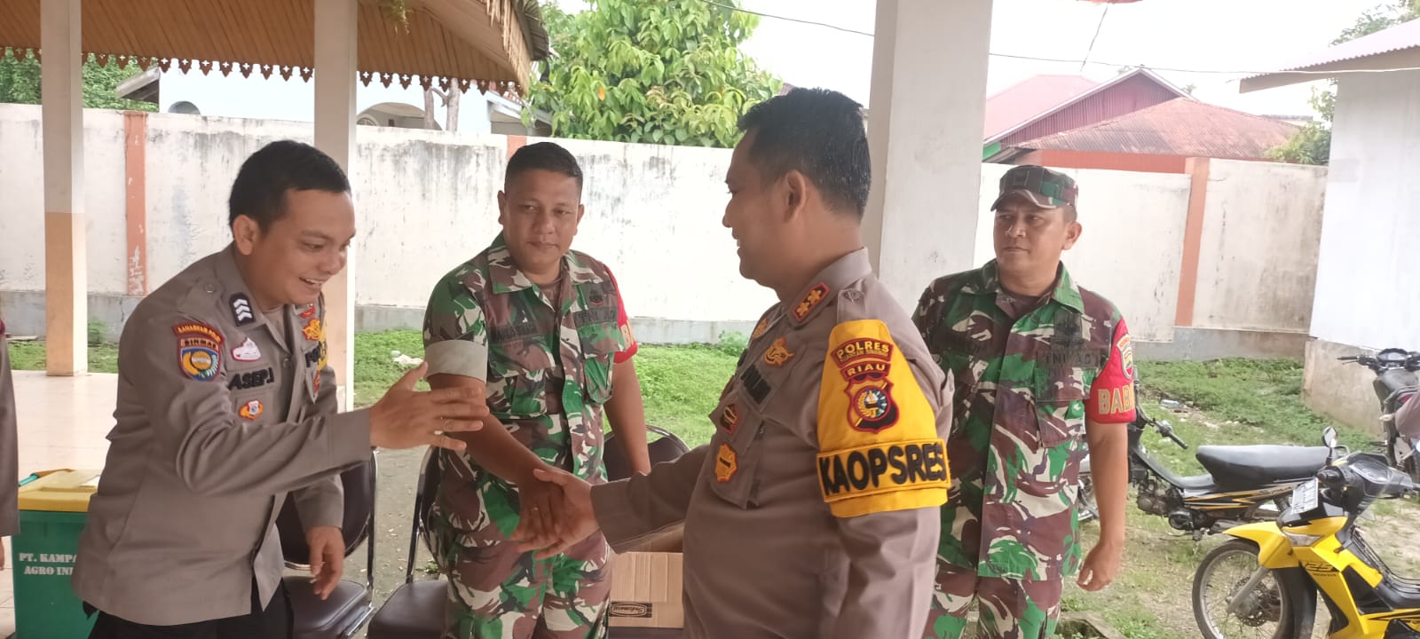 Pastikan Pleno Pemilu 2024 Aman, Kapolres Kuansing Kunjungan ke Kecamatan Kuantan Hilir