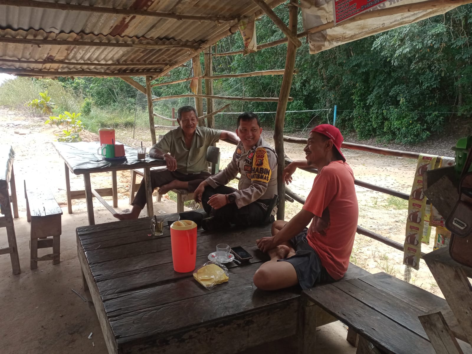 Polsek Rimba Melintang Intensifkan Kamtibmas Pasca Pilkada Serentak di Rokan Hilir