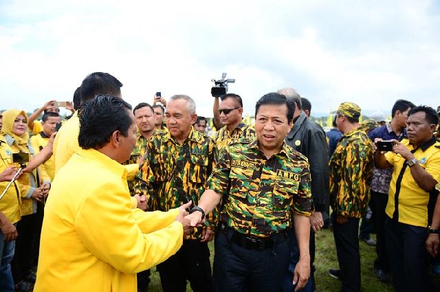 Setnov Minta Kader Golkar Menangkan Pilkada