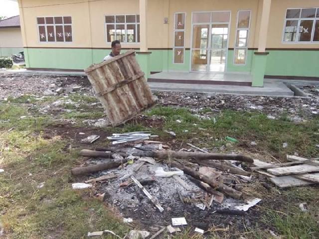 Kejaksaan Negeri Bengkalis Didesak Usut Bangunan Ruang Kepsek di Rupat