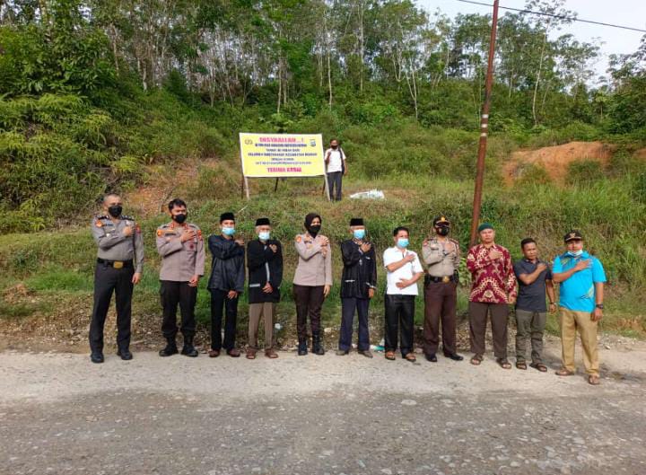 Biro Rena Polda Riau Lakukan Studi Kelayakan Pembangunan Mako Polsek Inuman