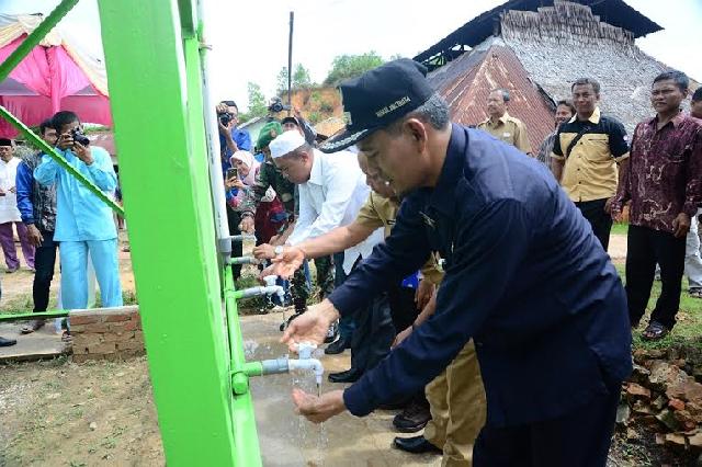 Wakil Walikota Resmikan Sumber Air Bersih