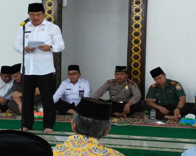 Melalui Peringatan Maulid Nabi Muhammad SAW, Bupati H. Mursini Ajak Masyarakat Perbaiki Ahlak