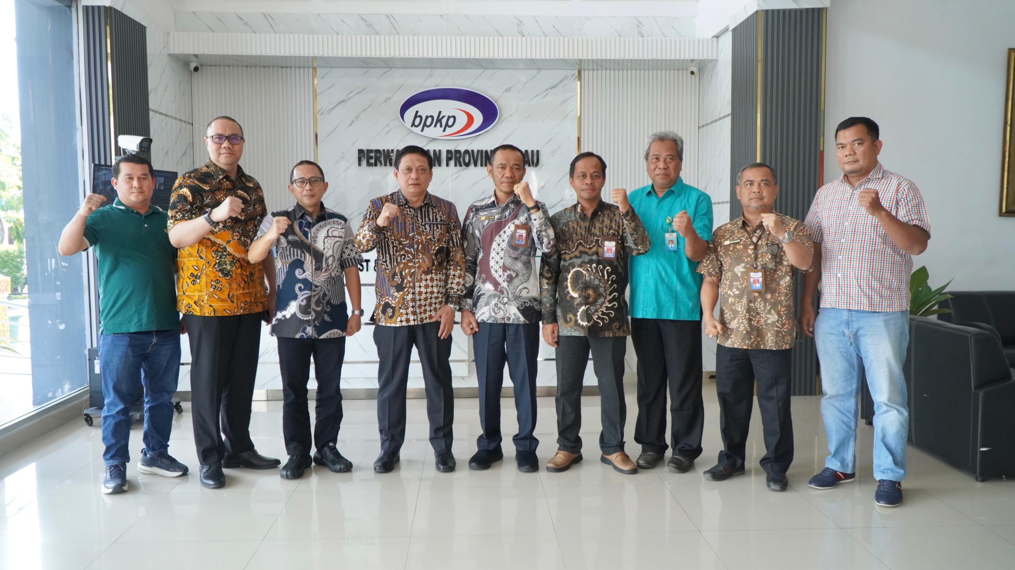 Perkuat Sinergi, Kajati Riau Sutikno Kunjungi Kantor BPKP Riau