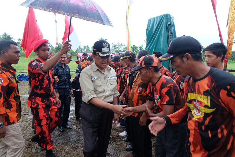 Bupati Inhil: Melihat Loreng, Ingat Lima Tahun Jadi Pengurus