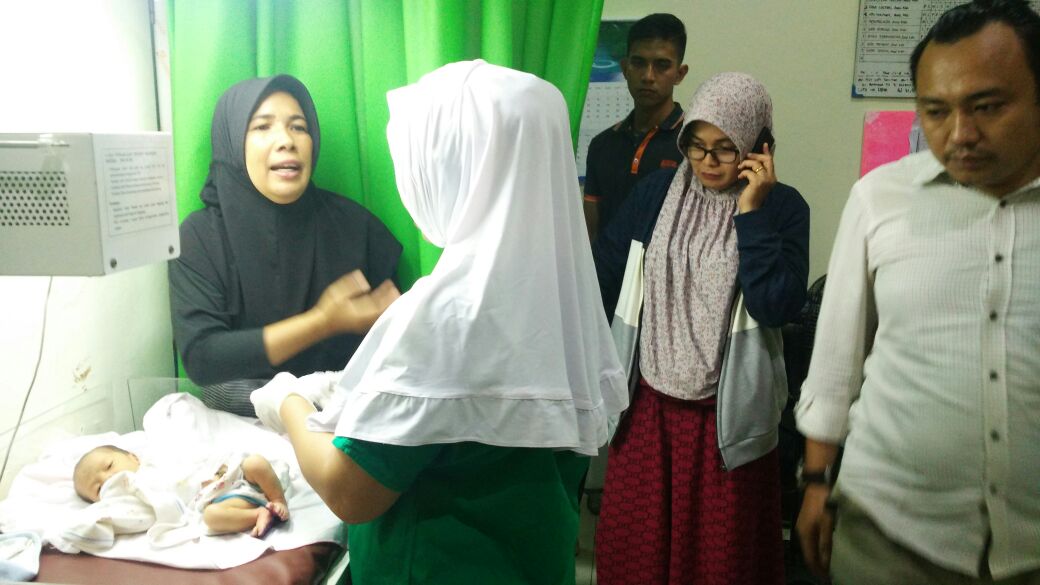 Bayi Perempuan Yang Ditemukan Di Pekan Arba, Inhil Diperkirakan Baru Berumur 4 Hari