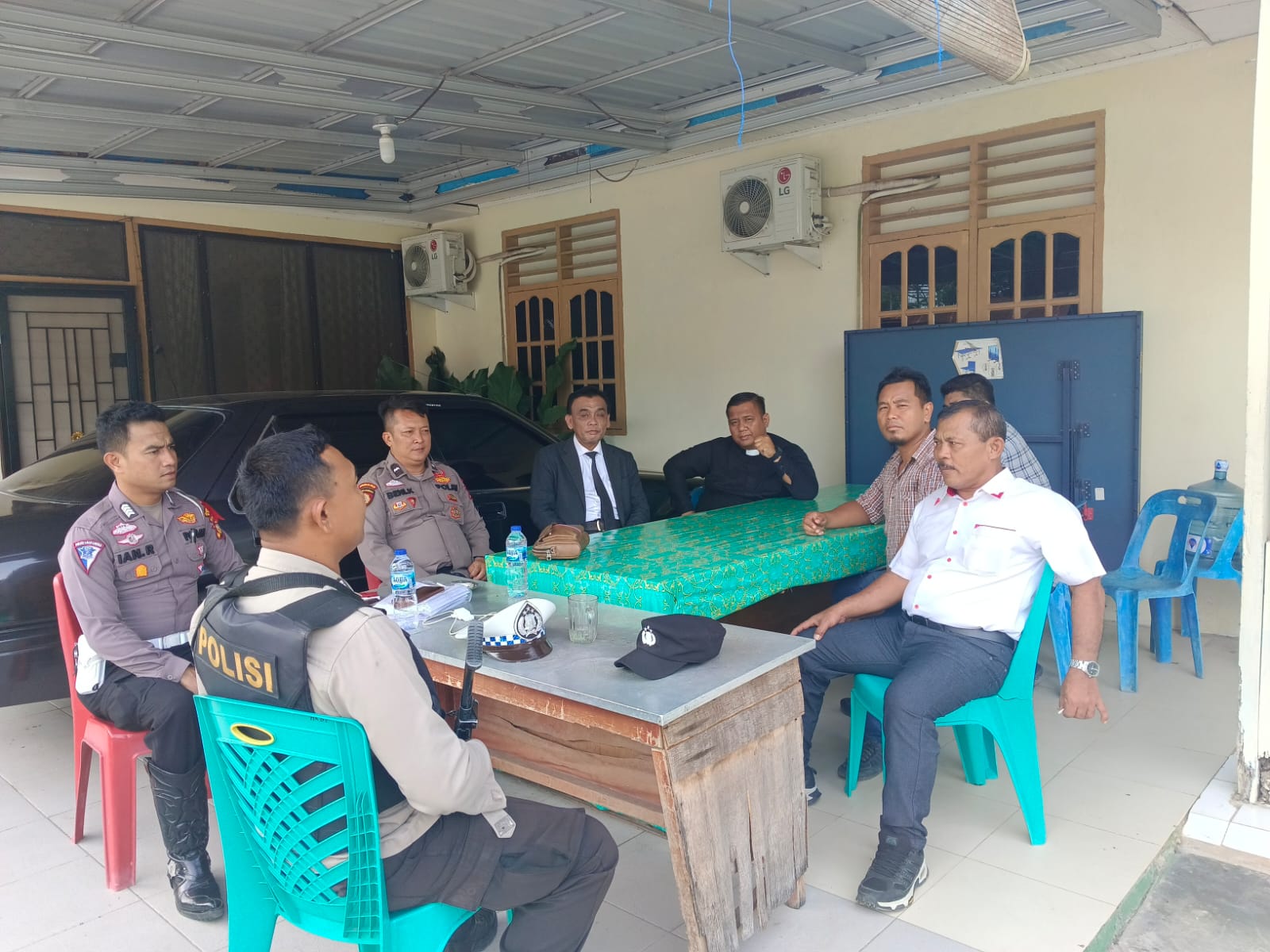 Polsek Minas Ajak Tokoh Agama Dukung Pilkada Damai dalam Kegiatan Cooling System