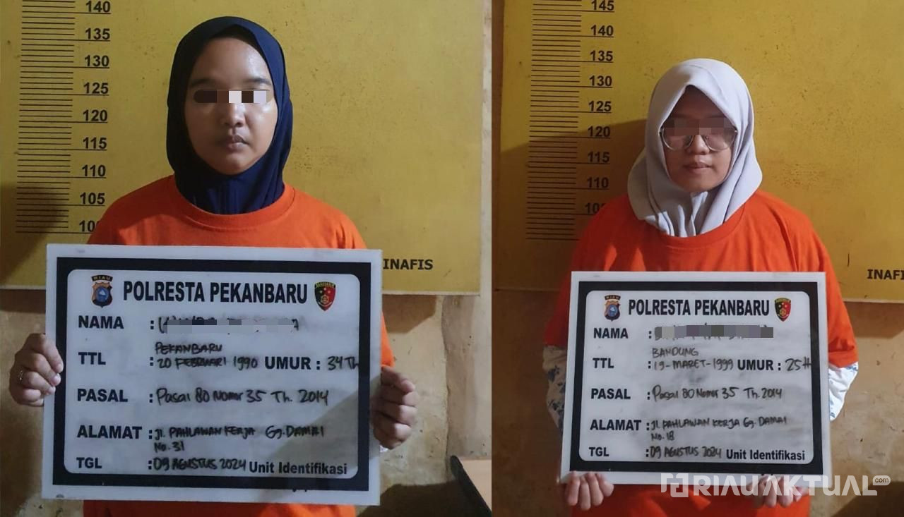 Pemilik dan Pengasuh Daycare di Pekanbaru Ditahan atas Dugaan Penganiayaan Anak