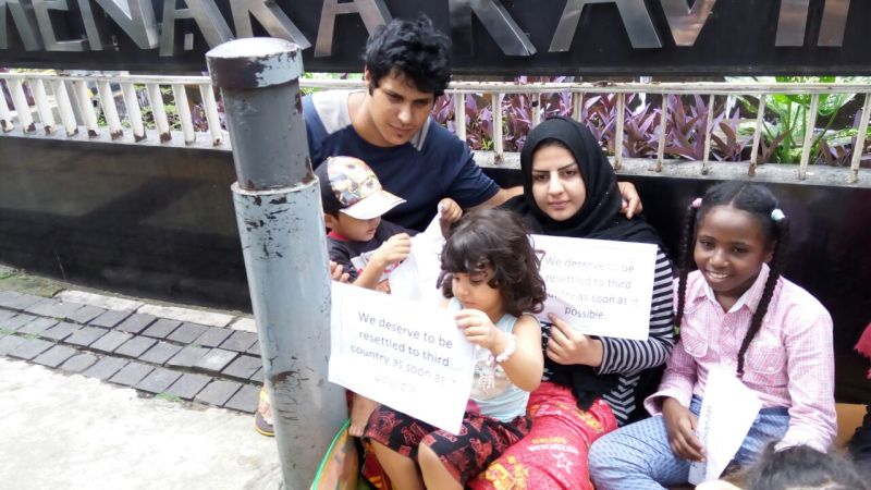 Ratusan Pengungsi Pencari Suaka di Kota Pekanbaru Anak di Bawah Umur