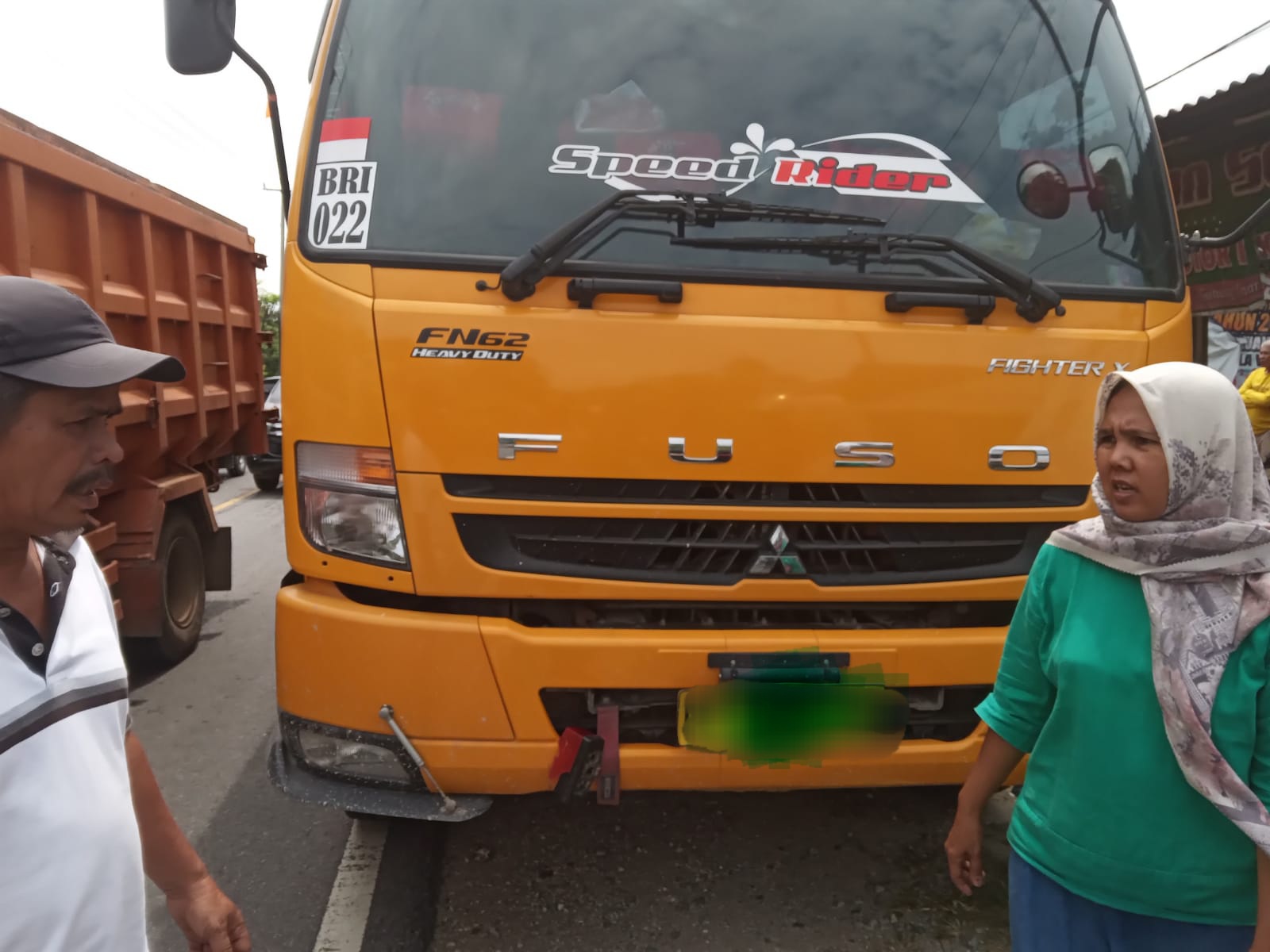 Diseruduk dump Truck, Pasutri Di Kuansing Tewas