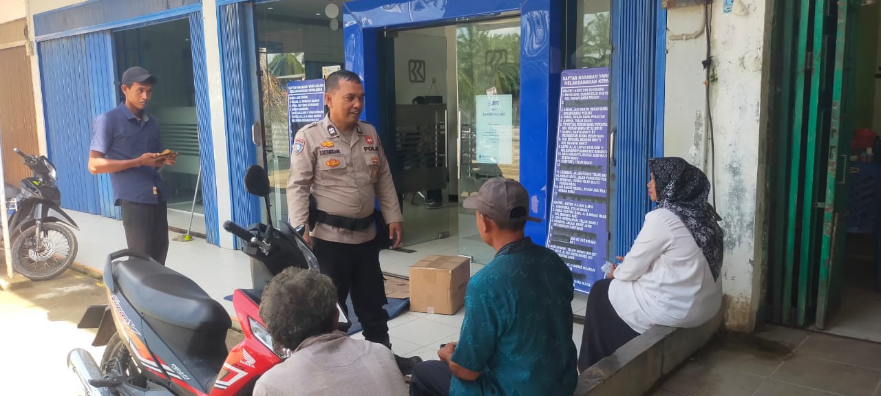 Polsek Bangko Pusako Gelar Sambang Warga untuk Wujudkan Pilkada Damai 2024 di Rokan Hilir