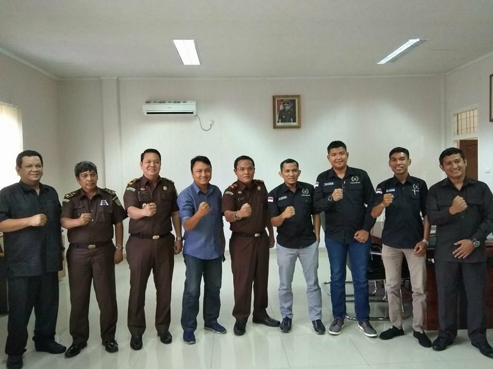 Lakukan Kunjungan ke Kejari, Sosialisasi Pilkada Damai yang Digarap PWI Pekanbaru Diapresiasi