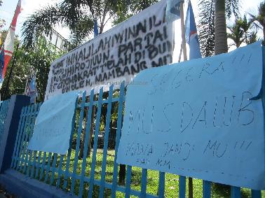 Orasi di DPD Demokrat Riau Didominasi Kader Kuansing